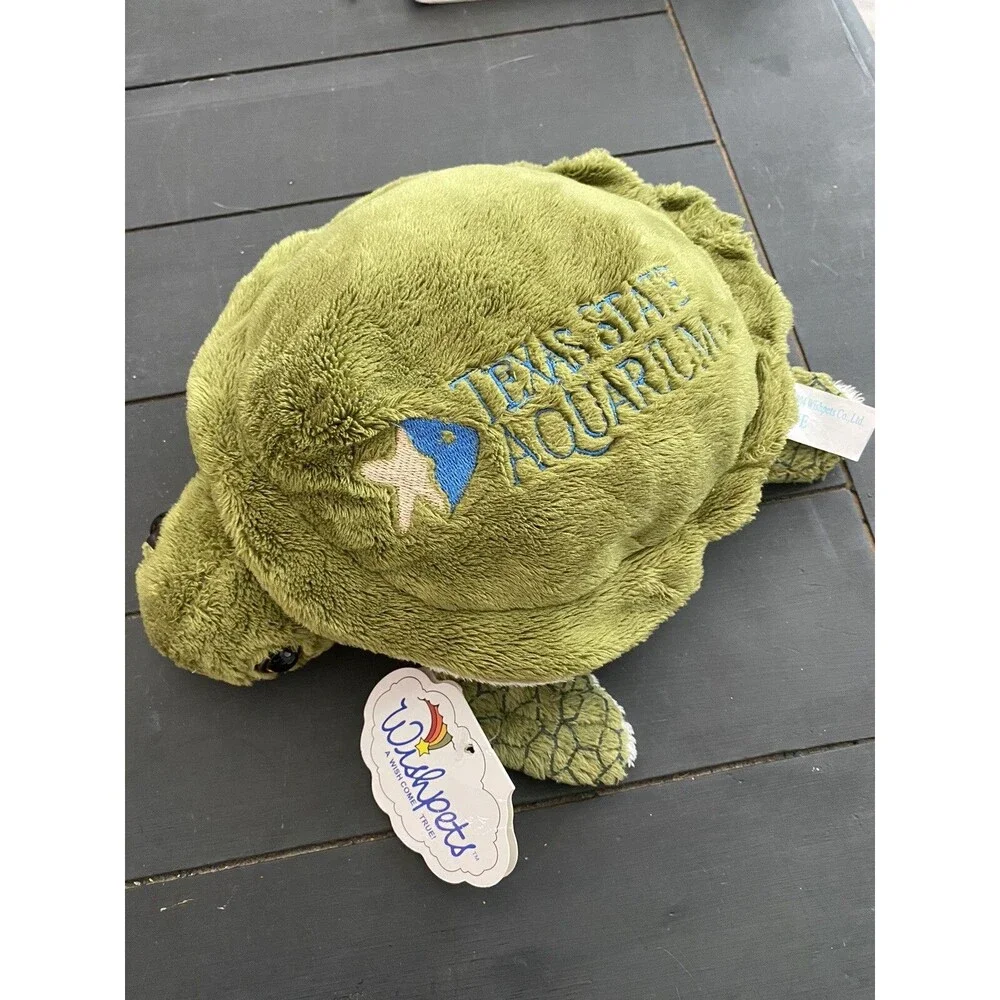 Texas State Aquarium SEA TURTLE 8 inch Stuffed Animal Plush Toy